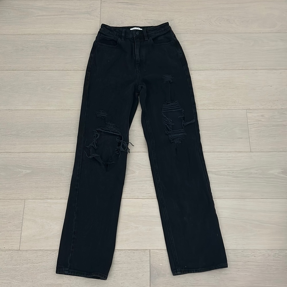 Pacsun black ripped jeans